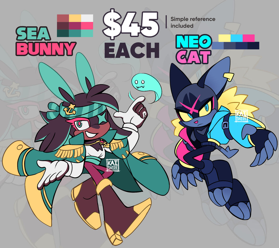 flat color fullbodies